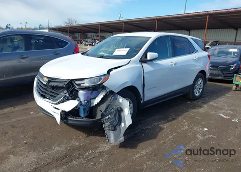 2019 Chevrolet Equinox Lt из США, поврежденный, VIN 2GNAXUEV1K6127868